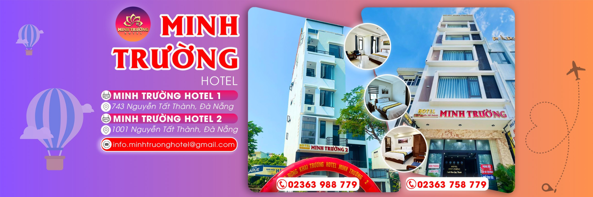 Minh Trường Hotel - Khách sạn ven biển Đà Nẵng giá tốt nhất